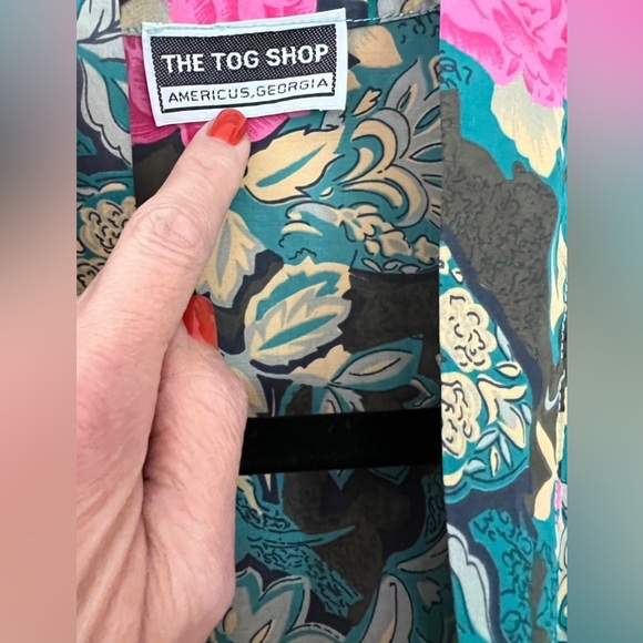 Floral kimono robe with sash - Picture 5 of 5